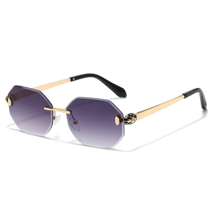 Avant-Garde Geometric Sunglasses Bowlift