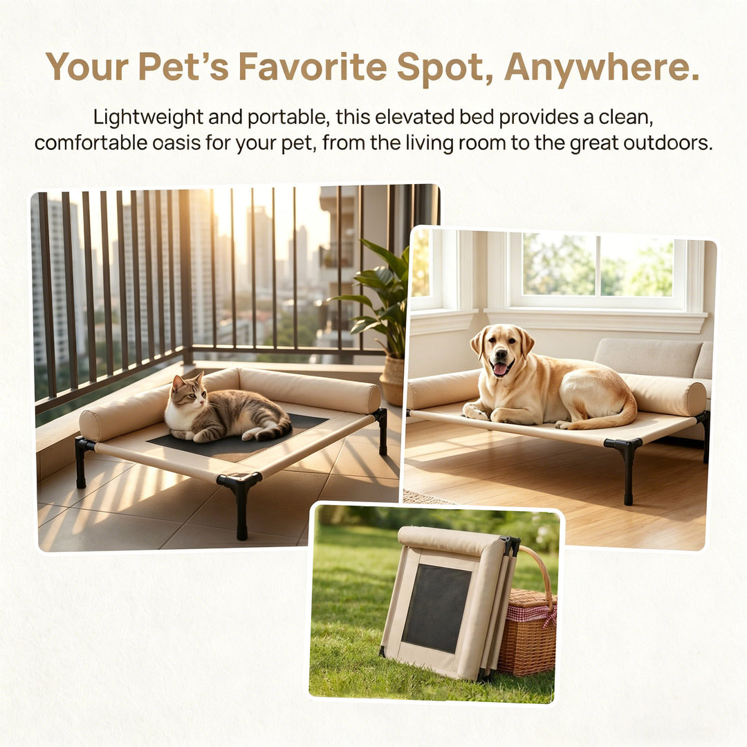 Elevated Airflow Dog Bed