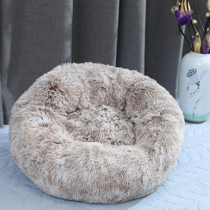Women Fluffy Dog Bed Bowlift