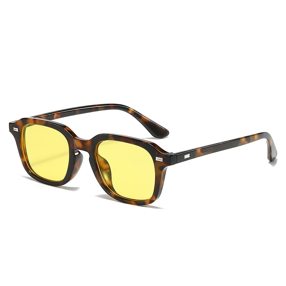 Retro-Inspired Square Frame Sunglasses Bowlift