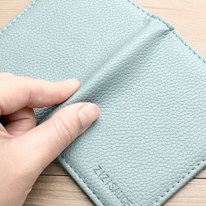 Minimalist Leather Card Holder Bowlift
