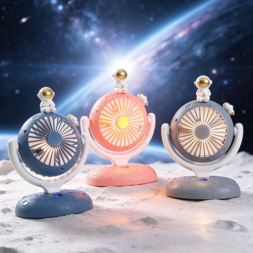 Women USB desk fan with astronaut design Bowlift