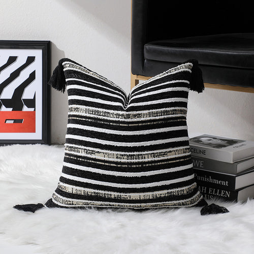 Bohemian Striped Decorative Cushion