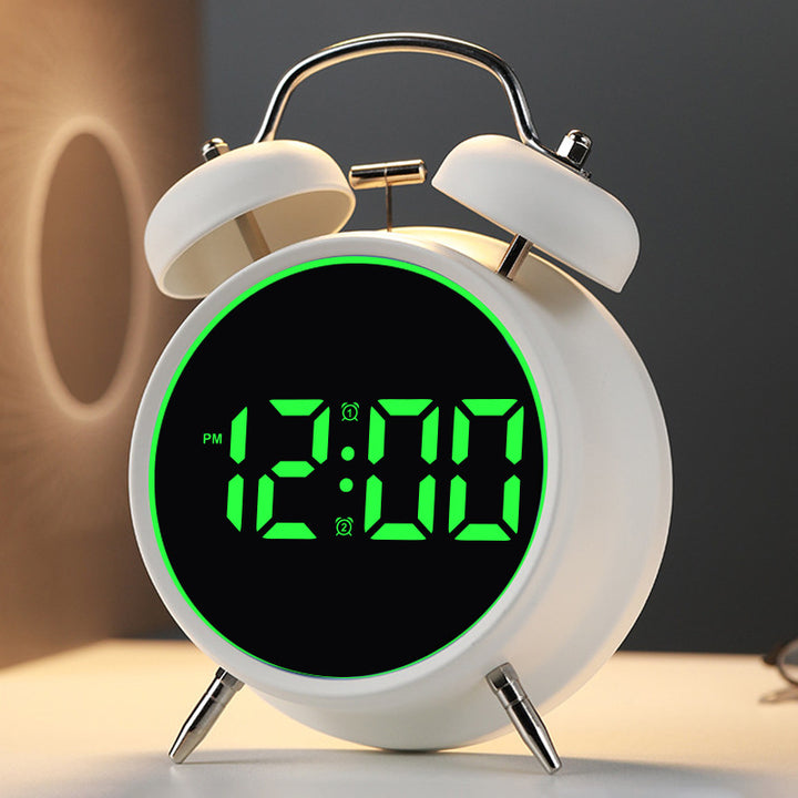 Digital alarm clock with alarm and temperature display Bowlift