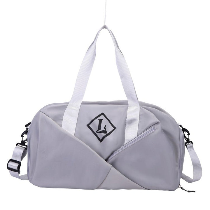 Sporty travel bag with side compartments Bowlift
