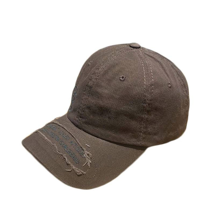Women's Distressed Casual Denim Cap Bowlift