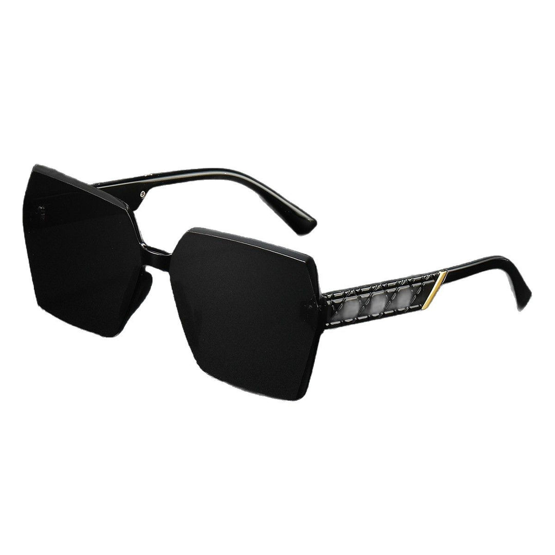 Luxurious Oversized Hexagonal Sunglasses Bowlift