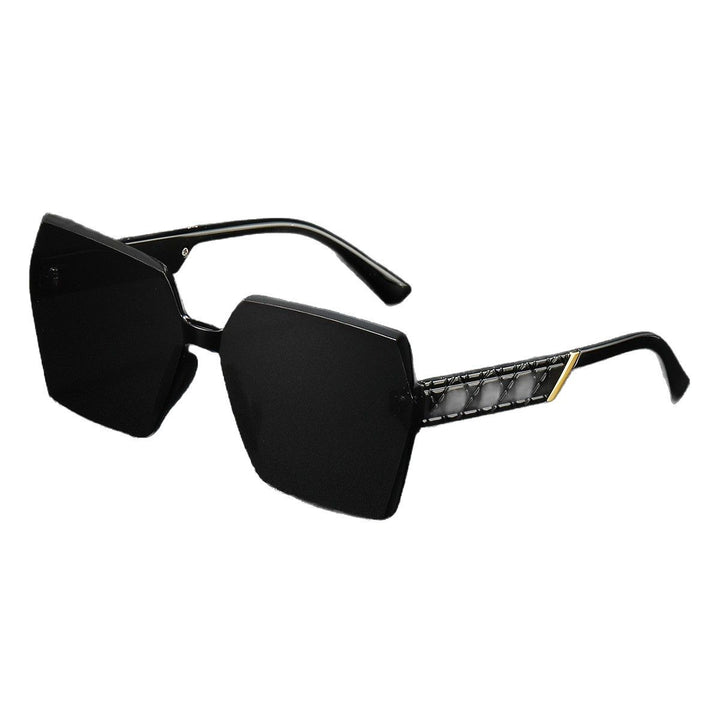 Luxurious Oversized Hexagonal Sunglasses Bowlift
