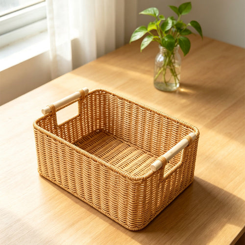 Versatile Woven Storage Baskets Bowlift