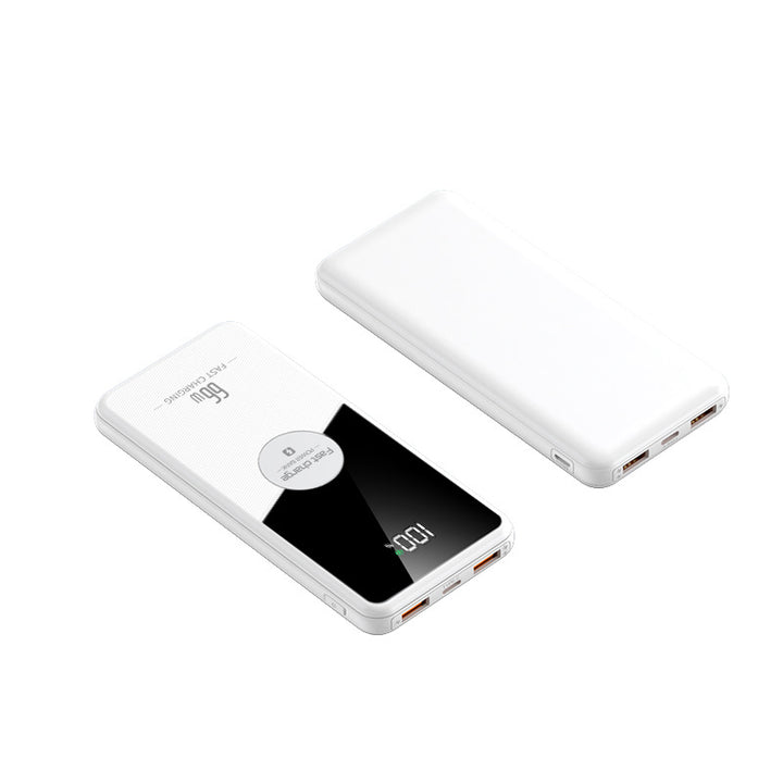 Power bank with intelligent charging display and multiple connections Bowlift