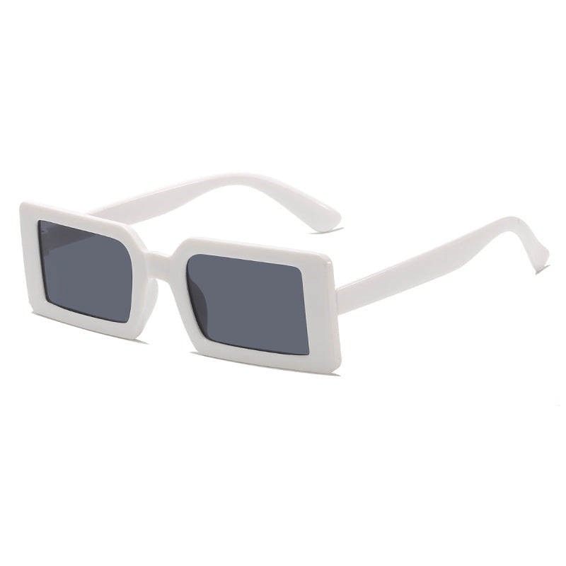 Sleek Modern Square Frame Sunglasses Bowlift