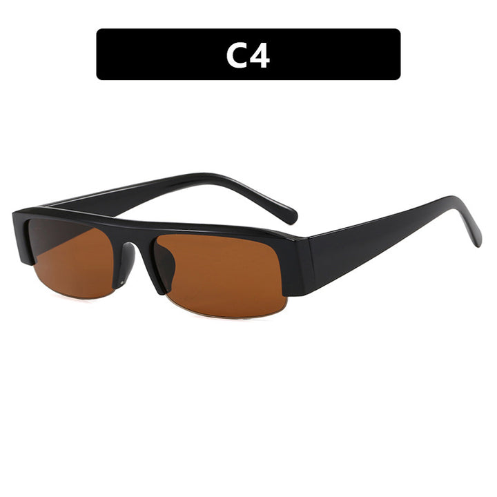 Women’s sunglasses in urban style with a wide frame and protective UV filter Bowlift