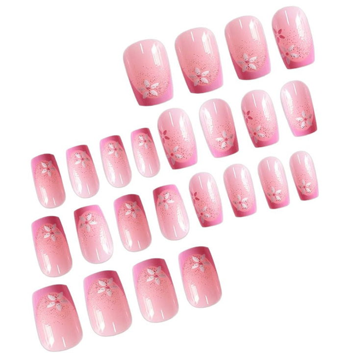 Floral Ombre Nail Wraps Bowlift