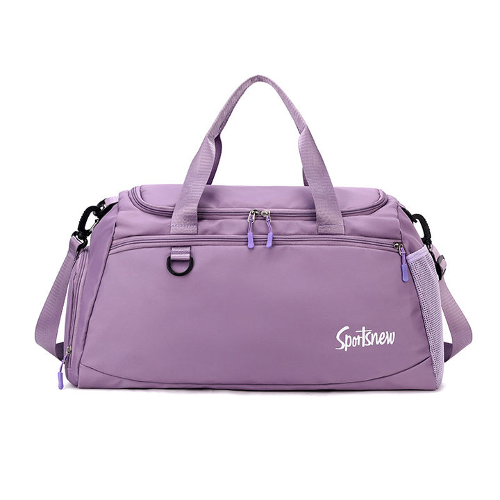 Sporty travel bag with multifunctional inner compartment Bowlift