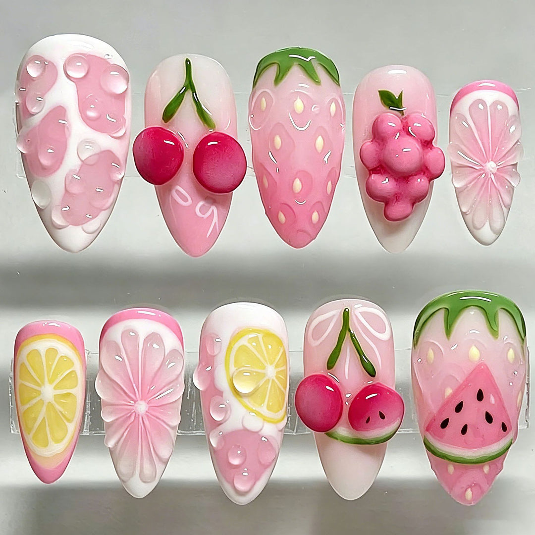 Luxury Nail Art Set with Galactic Designs Bowlift
