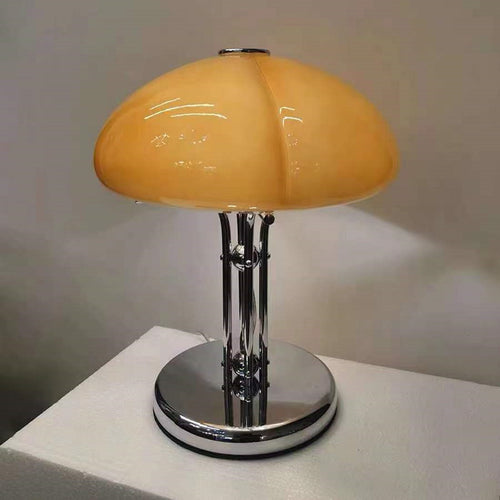 Modern Decorative Table Lamp with Stylish Glass Shade