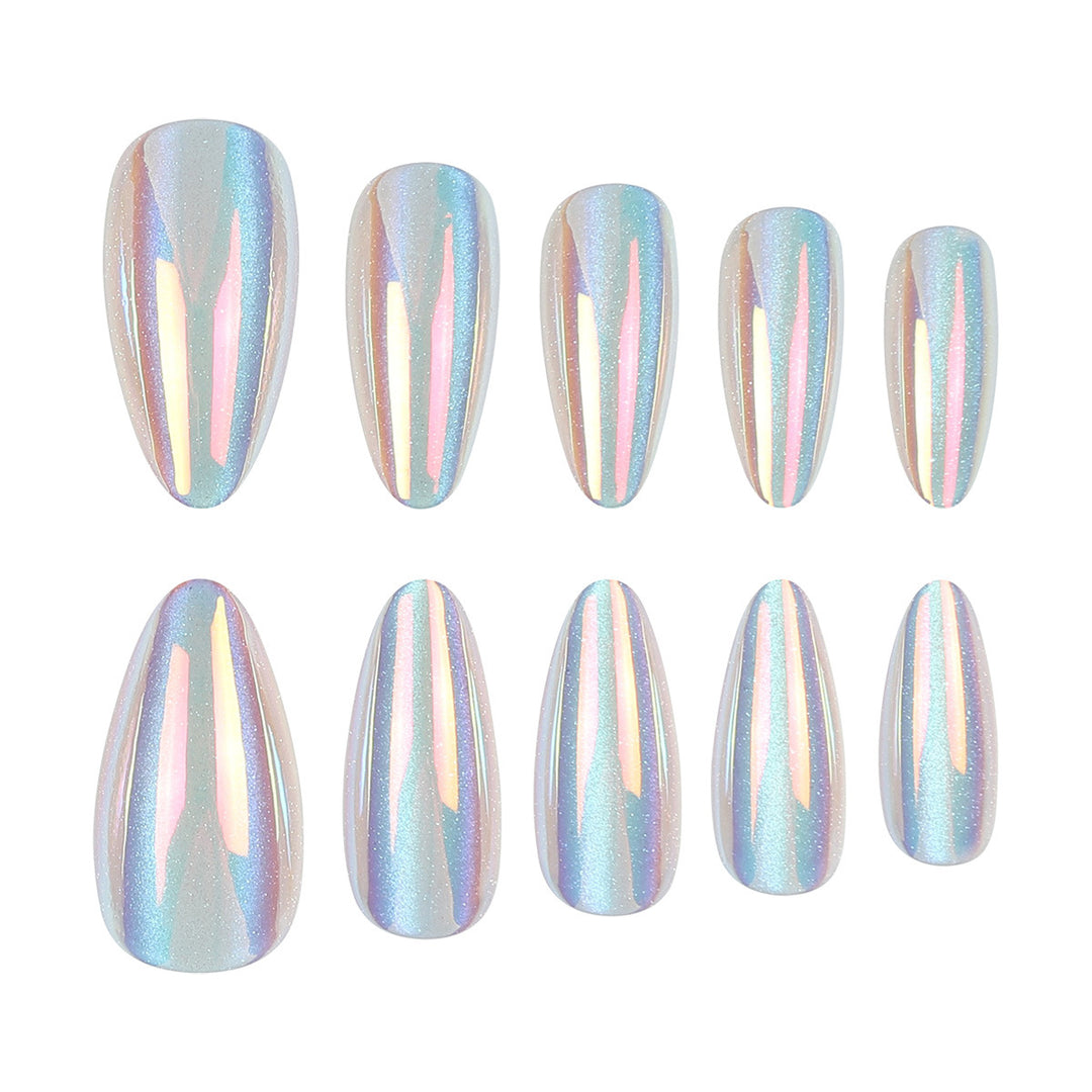 Iridescent Stiletto Nail Art Set Bowlift