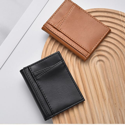 Slim Leather Cardholder Bowlift