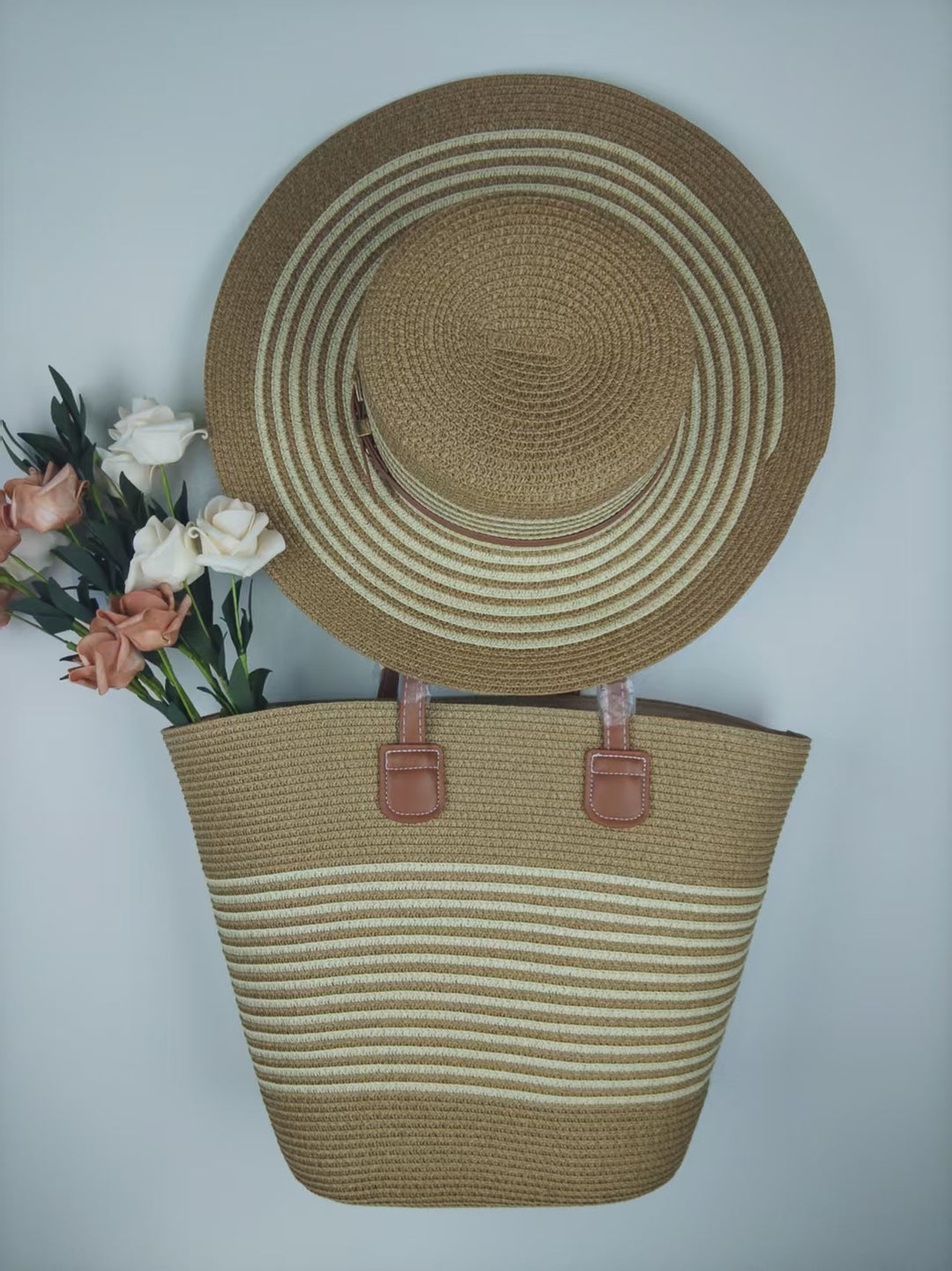 Beach bag and sun hat set Bowlift
