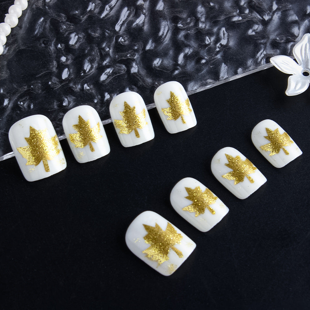 Creative Press-On Nail Art Set Bowlift