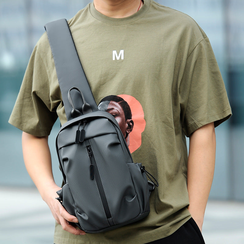 Sleek Water-Resistant Minimalist Sling Bag Bowlift