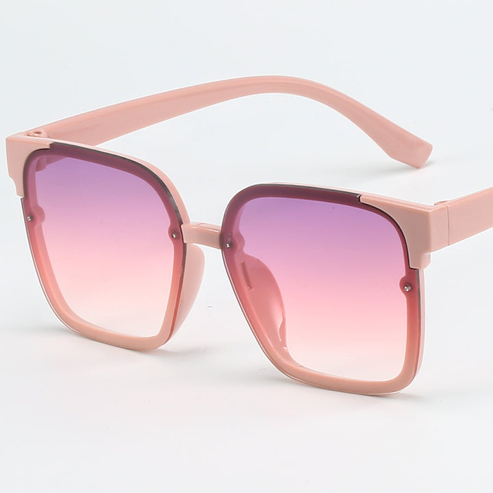 Women modern square sunglasses with UV protection and sturdy frame Bowlift