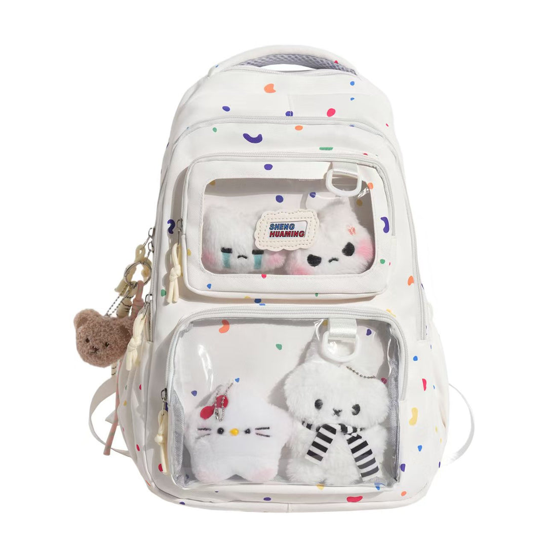 Plush Character Backpack Bowlift