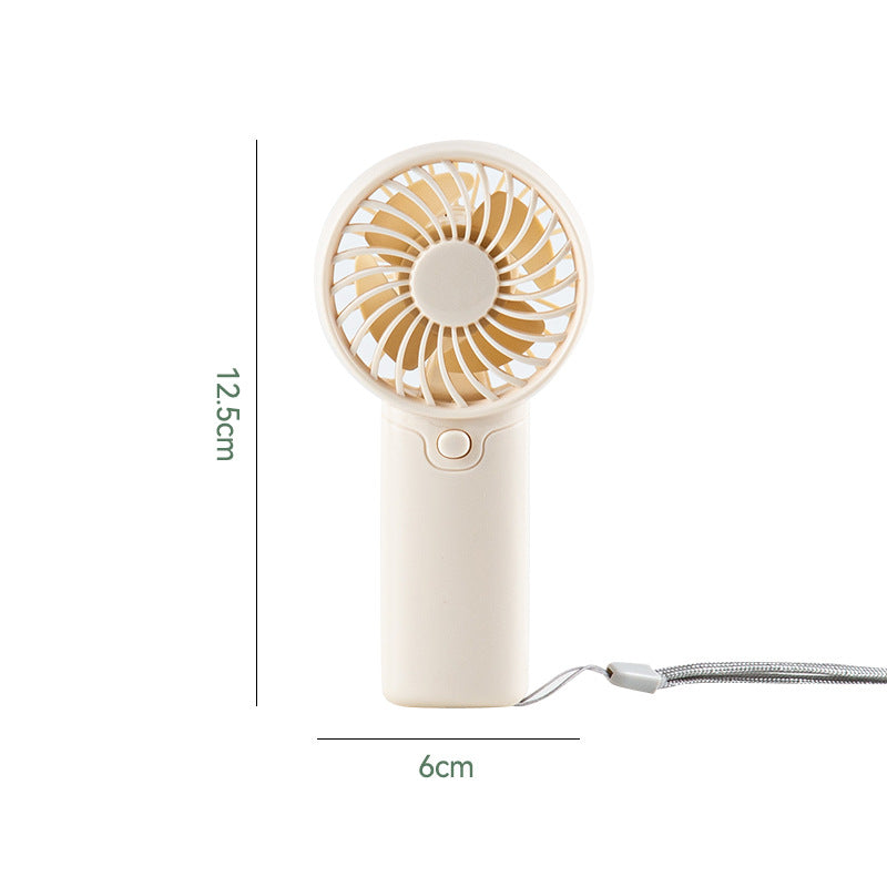 Unisex Portable Hand Fan with Ergonomic Grip Bowlift