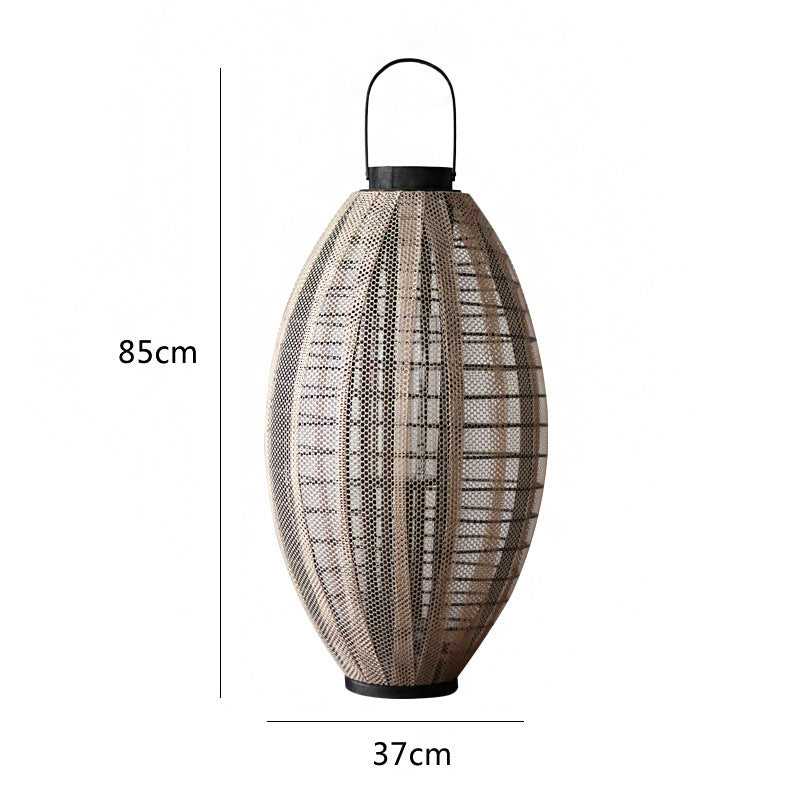 Elegant lantern with metal grid Bowlift