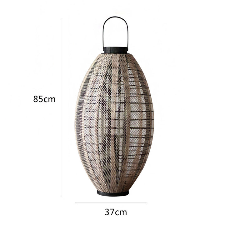 Elegant lantern with metal grid Bowlift
