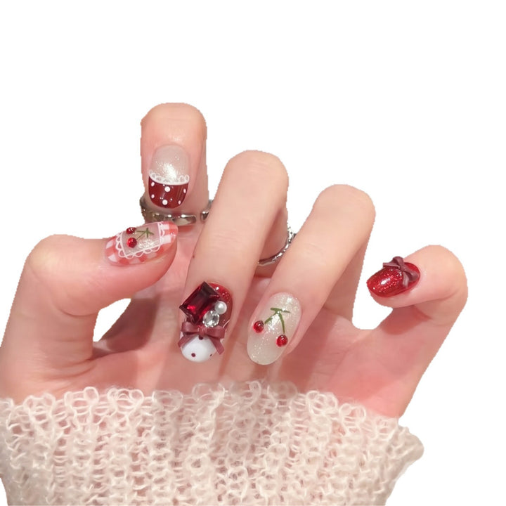 Decorative Themed Nail Art Kit Bowlift