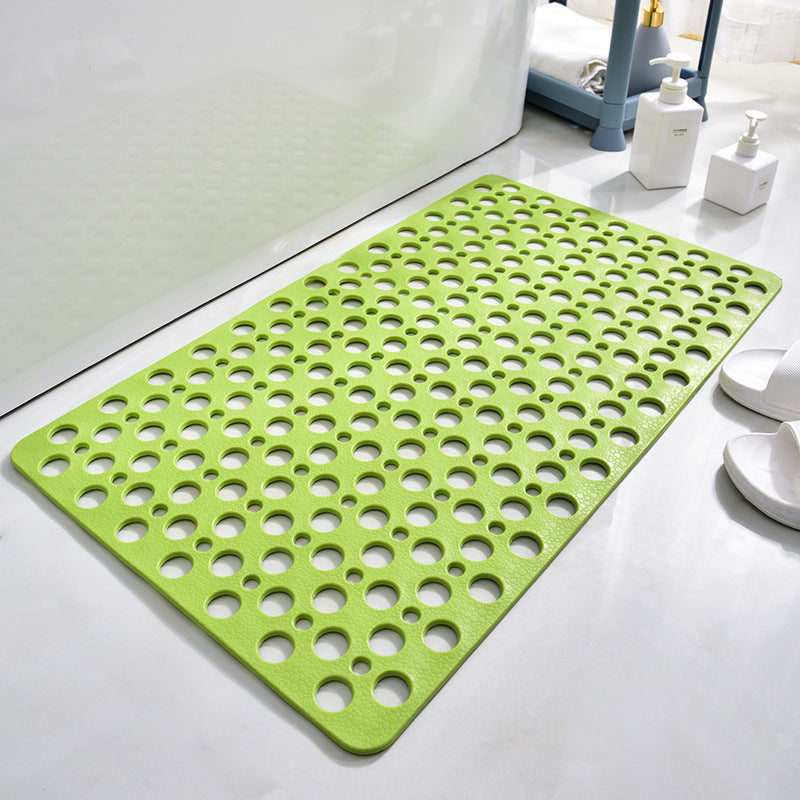 Drainage Bath Mat with Perforated Anti-Slip Surface Bowlift