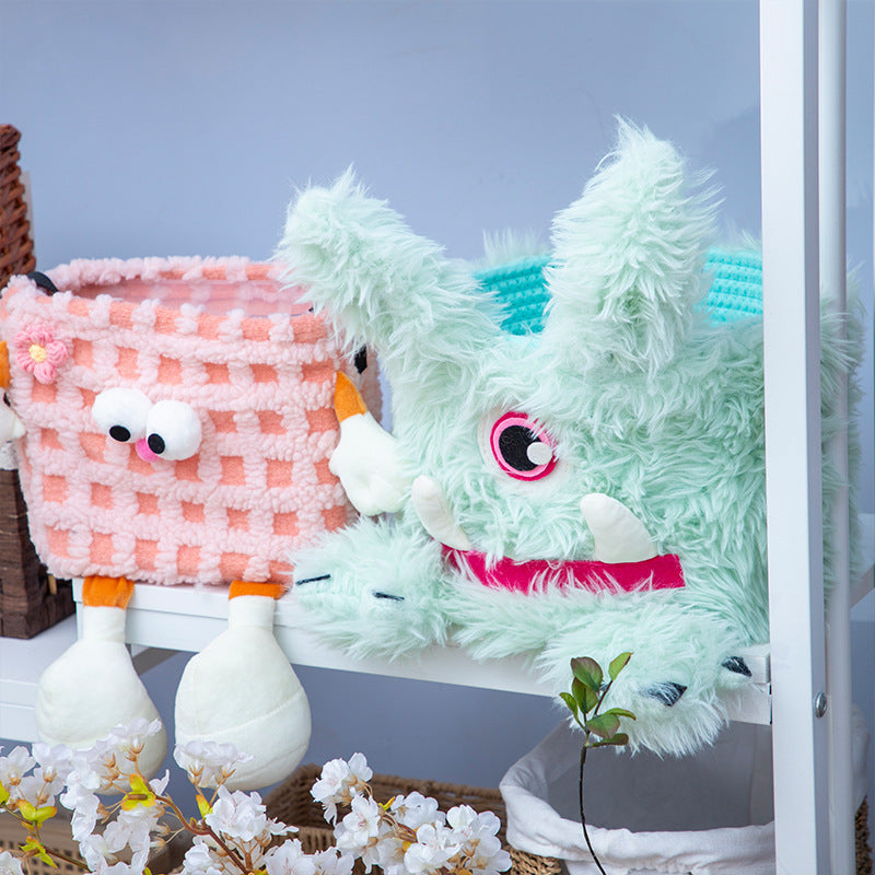 Playful Storage Basket in Bunny Design Bowlift
