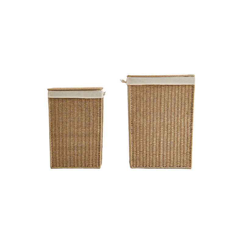 High-quality laundry basket made of natural wicker Bowlift