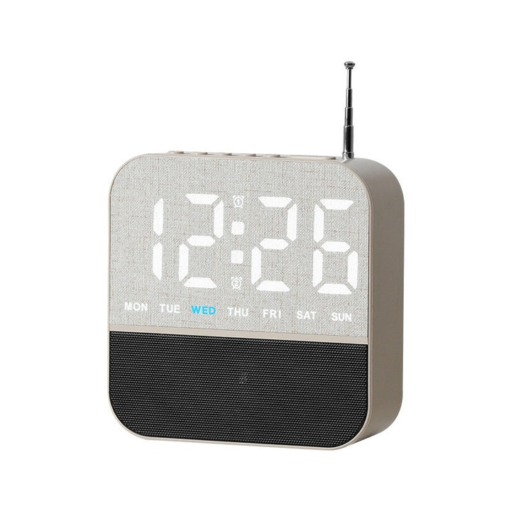 Digital clock radio with temperature display Bowlift