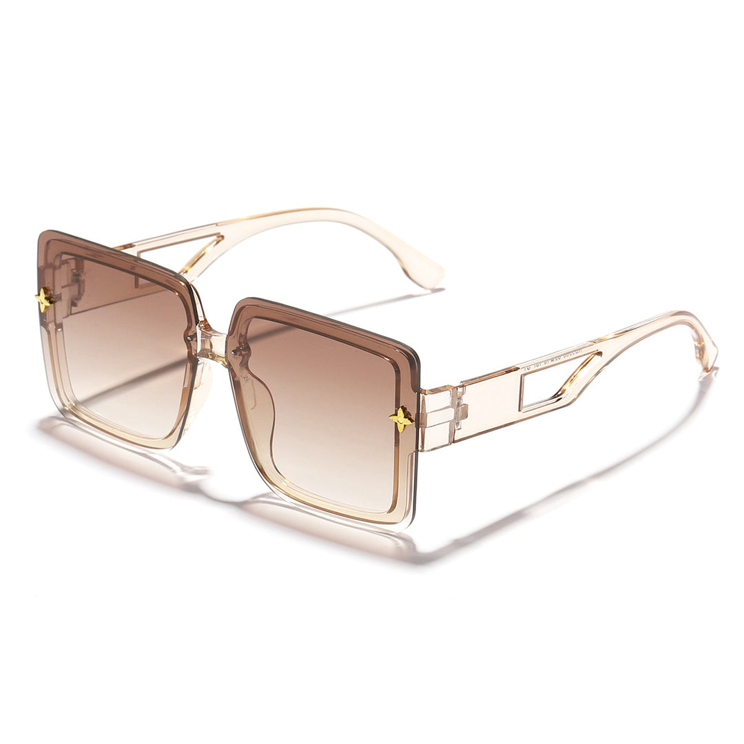 Women's fashionable square sunglasses with elegant frame Bowlift