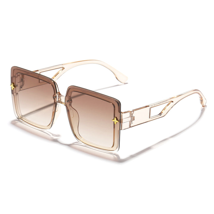 Women's fashionable square sunglasses with elegant frame Bowlift