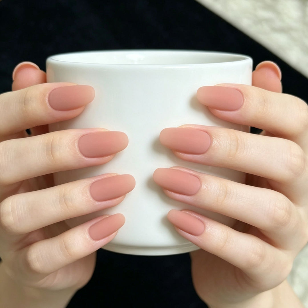 Artistic Ocean-Inspired Press-On Nail Design Bowlift