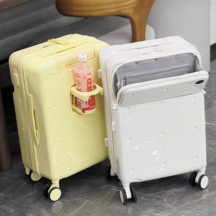 Textured Hard-Shell Spinner Trolley