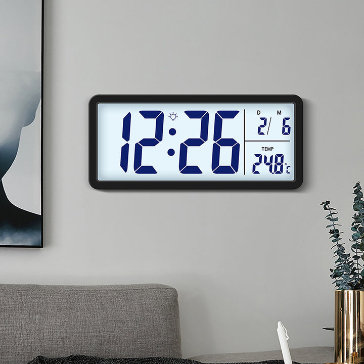 Digital Thermostat Alarm Clock Bowlift