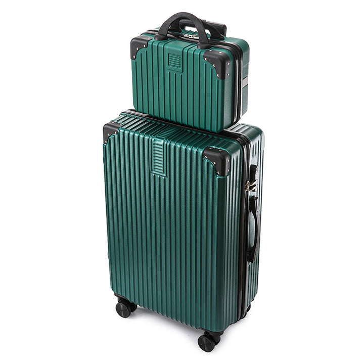 Dual-Layer Hard-Shell Luggage Set Bowlift