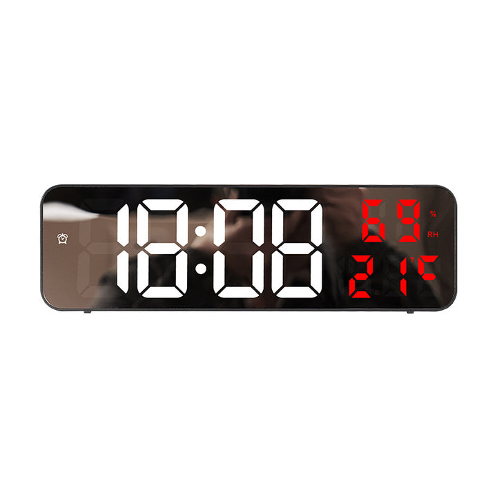 Digital Multifunction Alarm Clock with Hygrometer and Temperature Display Bowlift