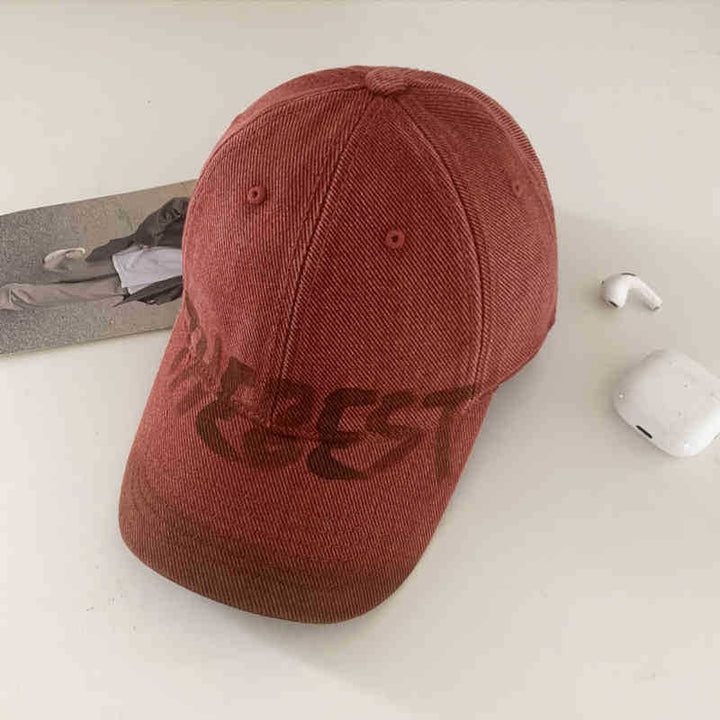 Men's Casual Textured Baseball Cap Bowlift