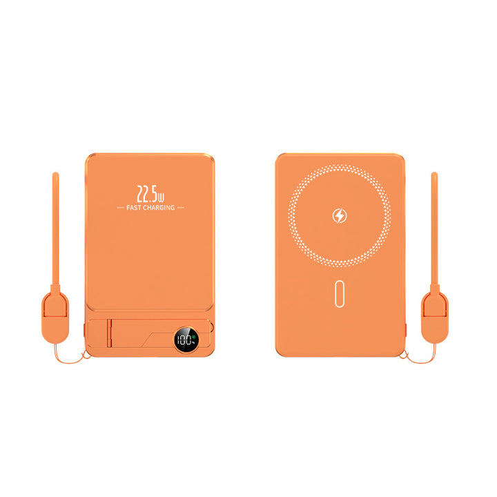 Portable power bank with fast charging and LED display Bowlift