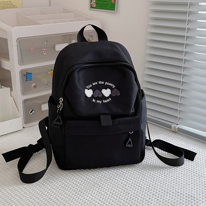 Casual Fabric Backpack Bowlift