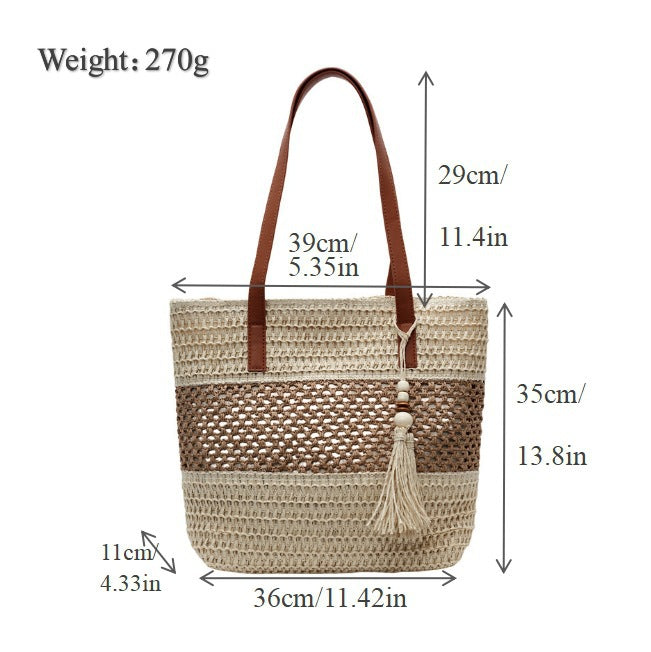 Versatile Beach Shoulder Bag Bowlift