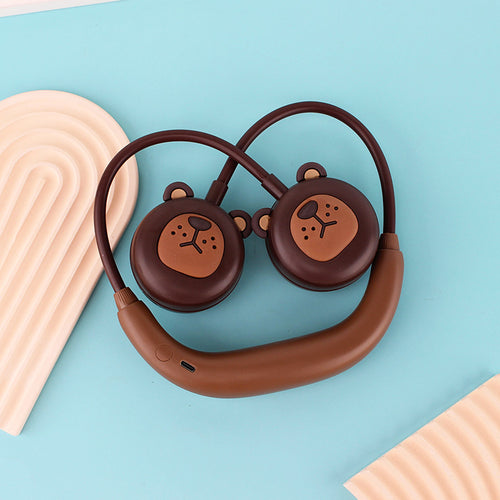 Ladies Neck Fan in Cute Animal Design Bowlift