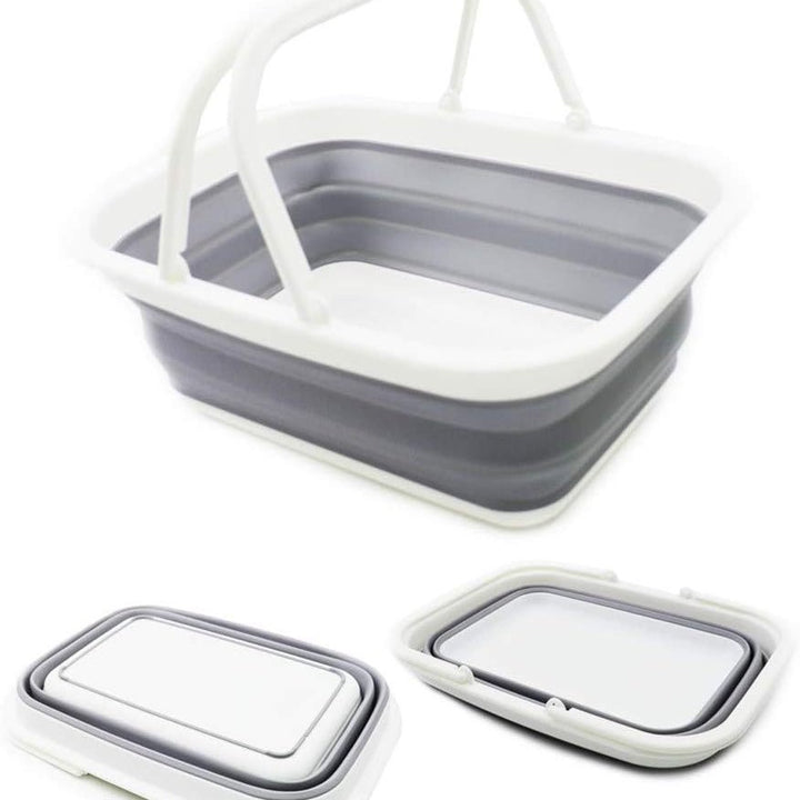 Unisex Foldable Shopping Basket Bowlift