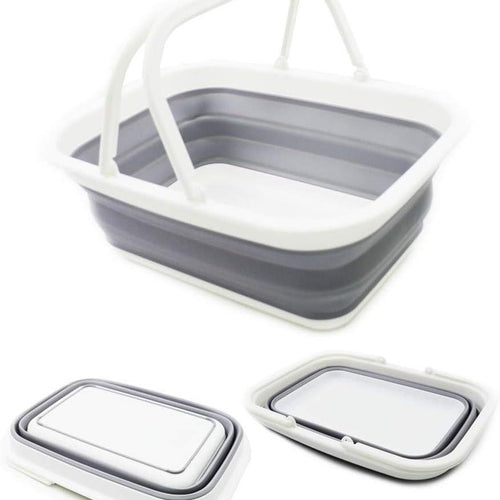 Unisex Foldable Shopping Basket Bowlift