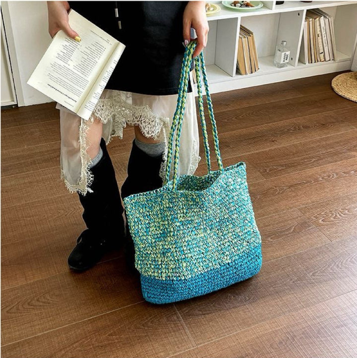 Hand-knotted Tote Bag Made of Sustainable Material Bowlift